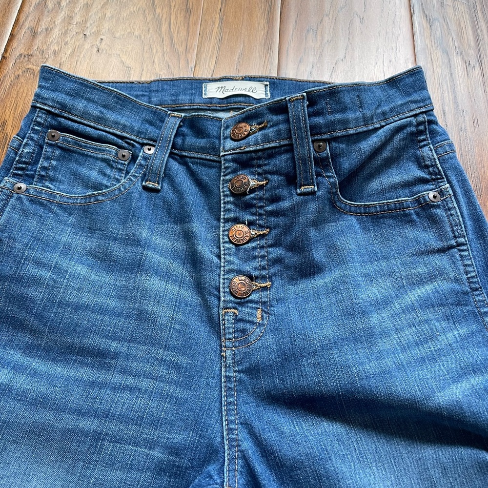 Madewell 10” High Rise Skinny Skinny View 4